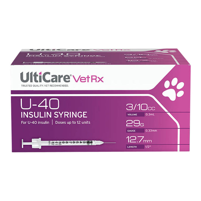 Ulticare U-40 3/10 29x1/2 100ct 1/2  