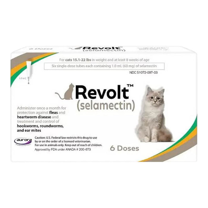 Rx Revolt (Selamectin) for Cats