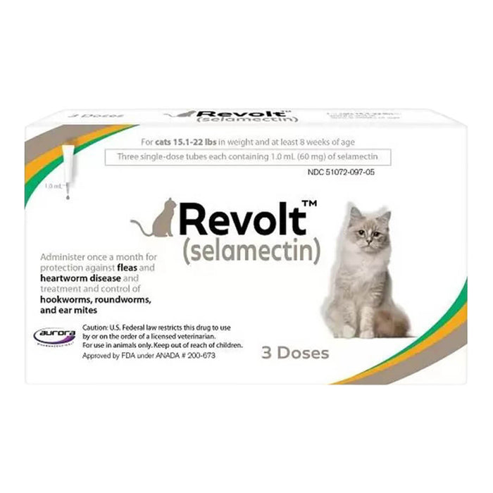 Rx Revolt (Selamectin) for Cats