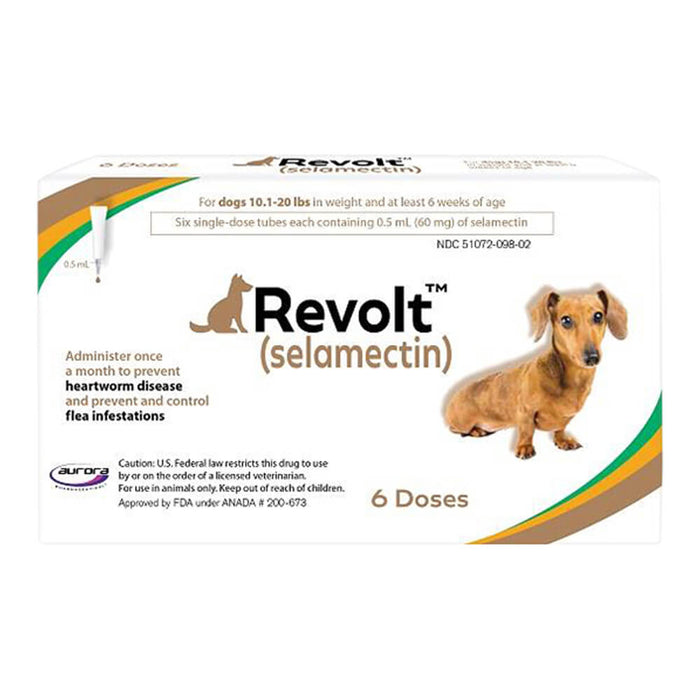 Rx Revolt (Selamectin) for Dogs