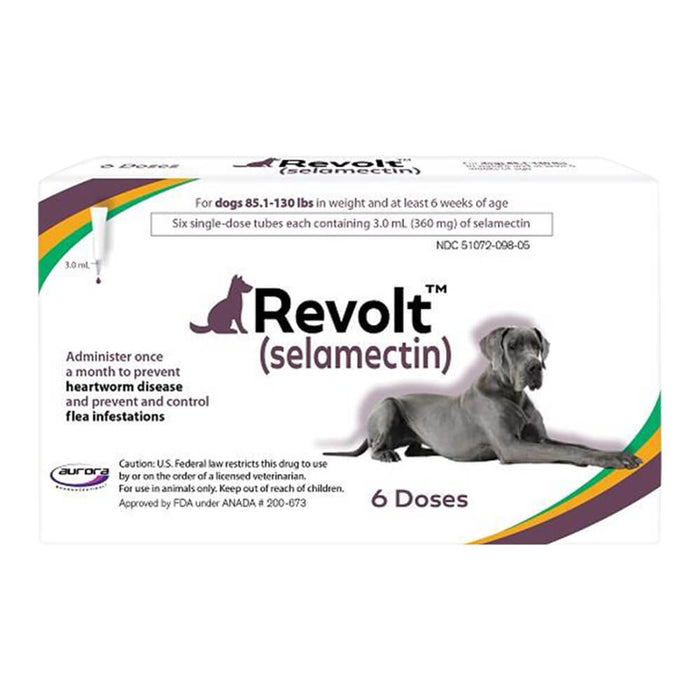 Rx Revolt (Selamectin) for Dogs