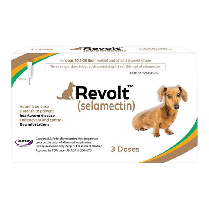 Rx Revolt (Selamectin) for Dogs