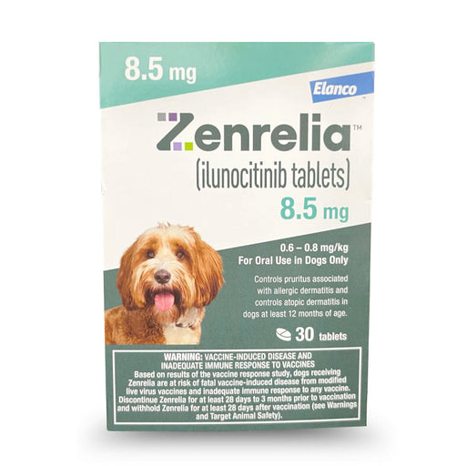 Rx Zenrelia 8.5mg Tablets, Green, 30ct, Blister Pack Count 