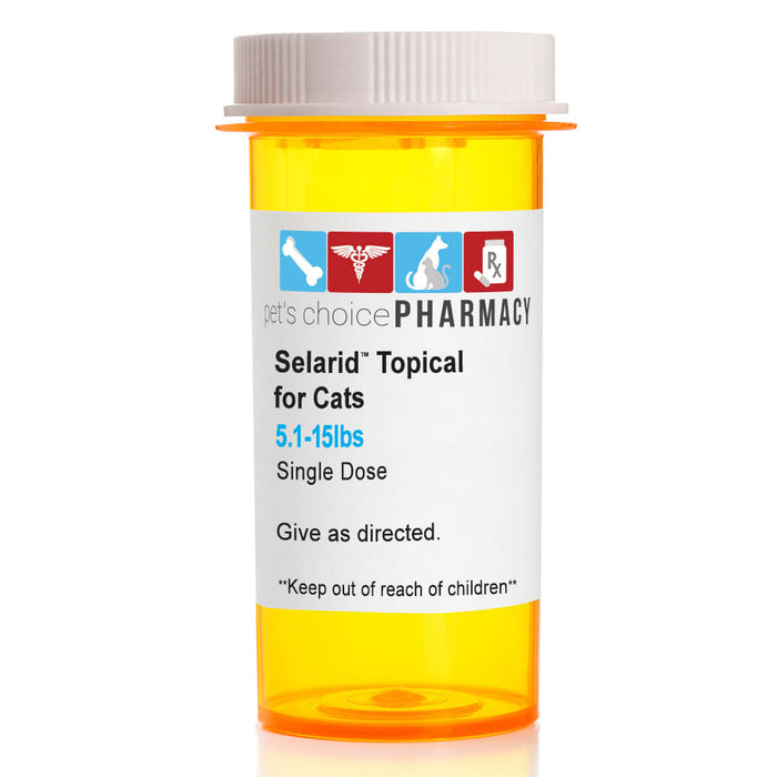 Rx Selarid 5-15lbs Feline 1 month - Single Dose  