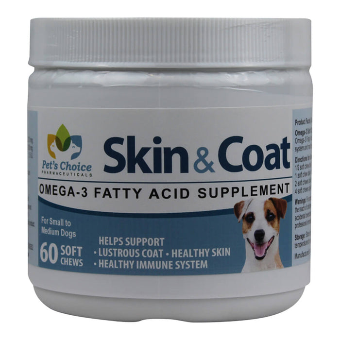 Skin & Coat Omega Soft Chews for Dogs