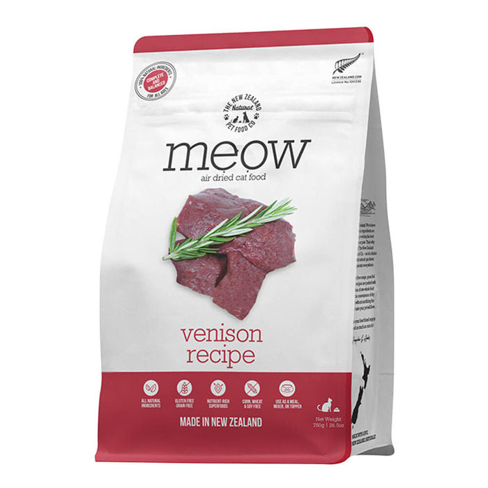 Meow Venison Air Dried Food 26.5oz  