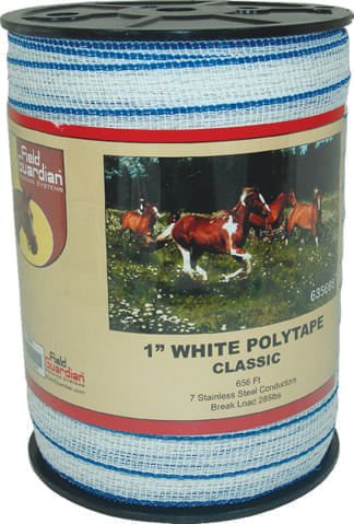 1' Classic Tape, (656 ft) - Jeffers - Farm & Ranch Supplies > Fencing & Barriers