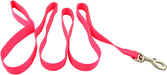 1' Wide Nylon Dog Leash, 4' L by Jeffers - Jeffers - Dog Supplies > Dog Apparel > Dog Collars, Harnesses, & Leashes