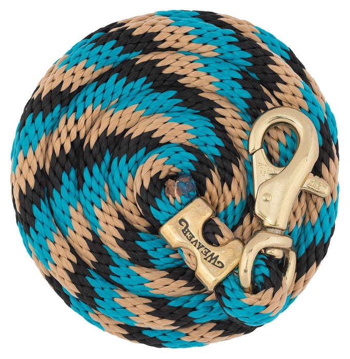 10' Weaver Poly Lead Rope w/ Bull Trigger Snap - Jeffers - Horse Supplies > Horse Tack > Horse Leads