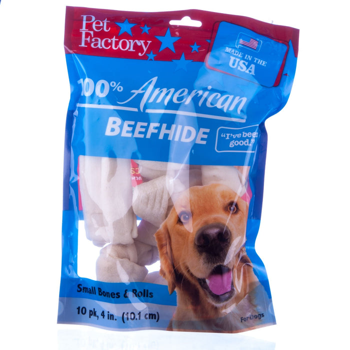 100% American Beefhide, Assorted Chews - Jeffers - Dog Supplies > Dog Treats