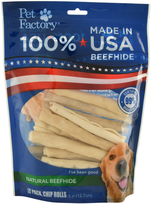 100% American Beefhide Rolls - Jeffers - Dog Supplies > Dog Treats