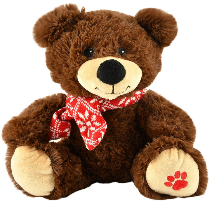 11' Plush Teddy Bear - Jeffers - Dog Supplies > Dog Toys