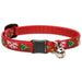 1/2' Lupine Christmas Cheer Cat Collar w/ Bell, 8' - Jeffers - Cat Supplies > Cat Supplies