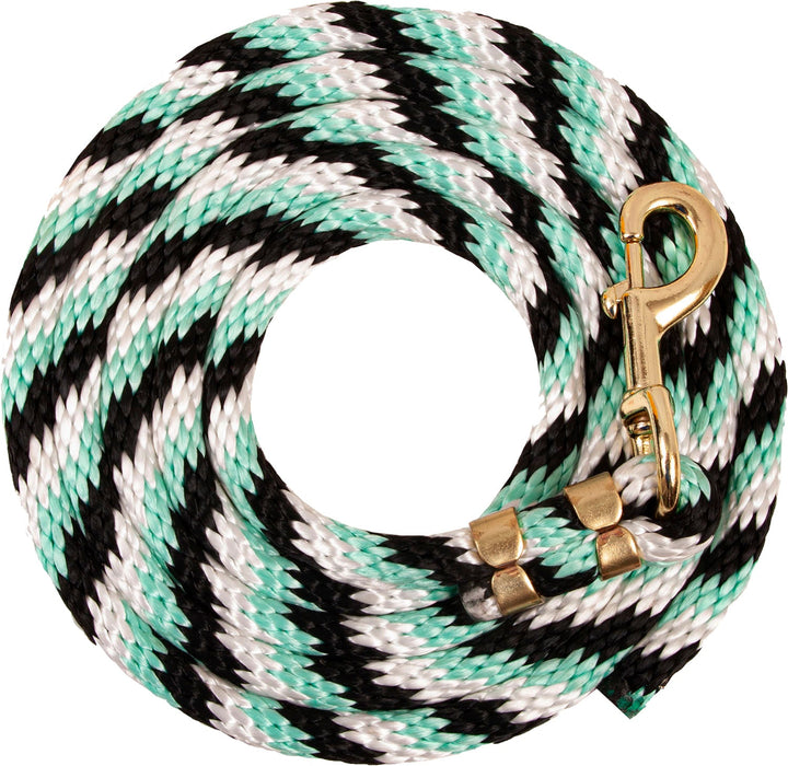 Mustang Colorful Poly Lead Rope with Bolt Snap