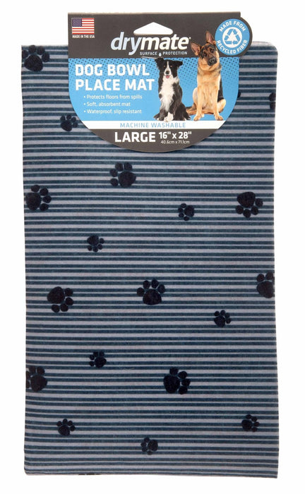 16' x 28' Drymate Pet Bowl Placemat - Jeffers - Animal & Pet Supplies > Pet Bowls, Feeders & Waterers