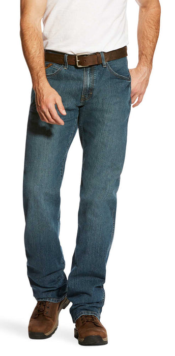 Ariat Men's Rebar M4 Relaxed DuraStretch Basic Boot Cut Jean - 30x30  