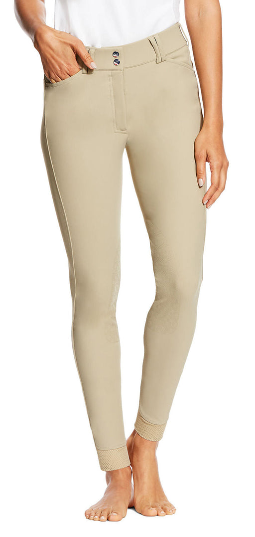 Ariat Tri Factor EQ Grip Knee Patch Breech - Tan 24R 