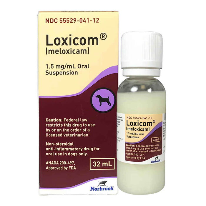 Rx Loxicom (meloxicam) Oral Suspension for Dogs, 1.5mg/mL, 2 x 100ml