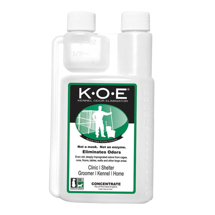 K.O.E Kennel Odor Eliminator  Concentrate  16 oz - Clear Yellow Original Scent 16 oz