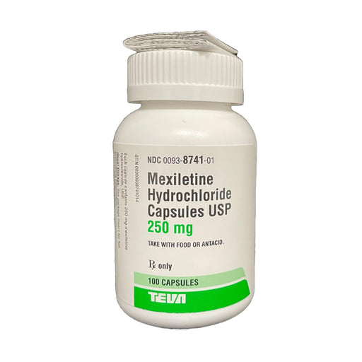 Rx Mexiletine 250mg x 100 Capsules - 