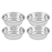 ss-hvy-wgt-bowl-1-2-pint-78010 - 1 Pint Heavyweight Stainless Steel Bowl, 4 Pack