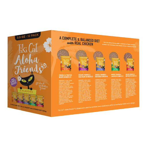 Tiki Cat Aloha Friends Wet Cat Food, Variety Pack Size 2.5oz