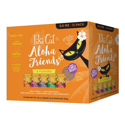 Tiki Cat Aloha Friends Wet Cat Food, Variety Pack Size 2.5oz