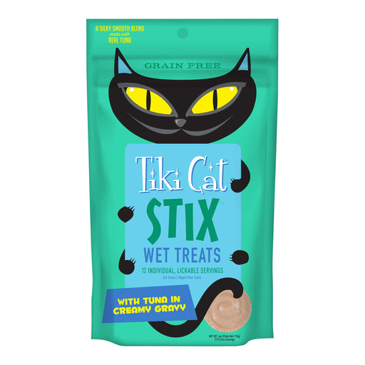 Tiki Cat Stix Wet Cat Treats, Tuna Size 6oz