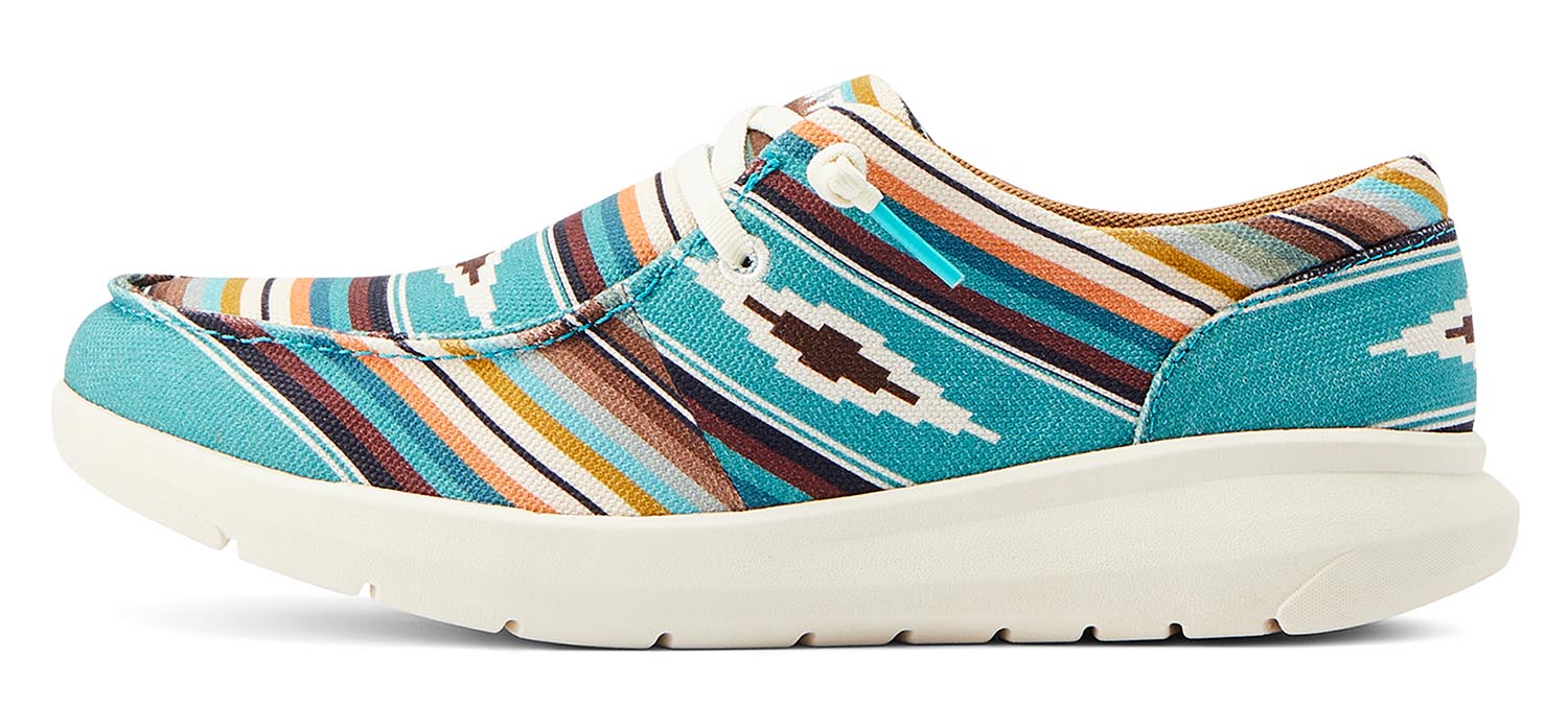 Ariat Women's Hilo Shoes - Turq Serape 9 