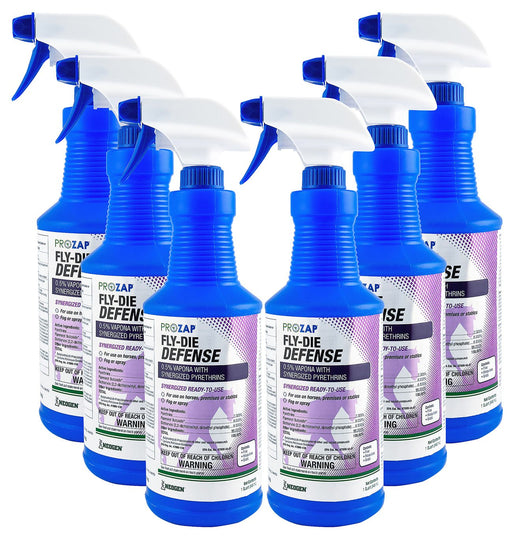 32 oz Prozap Fly - Die Defense, 6 pack - Jeffers - Animal Health & Wellness > Fly & Insect Control