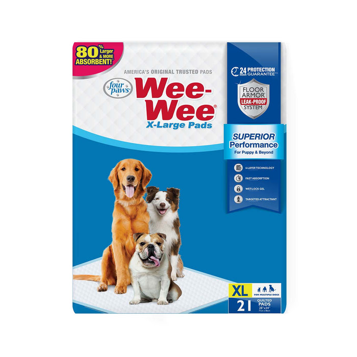 Wee-Wee Superior Performance X-Large Dog Pee Pads - 21ct