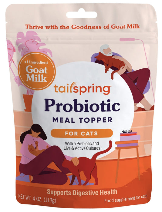 4 oz Cat Probiotic Tailspring Meal Topper - Jeffers - Cat Supplies > Cat Food