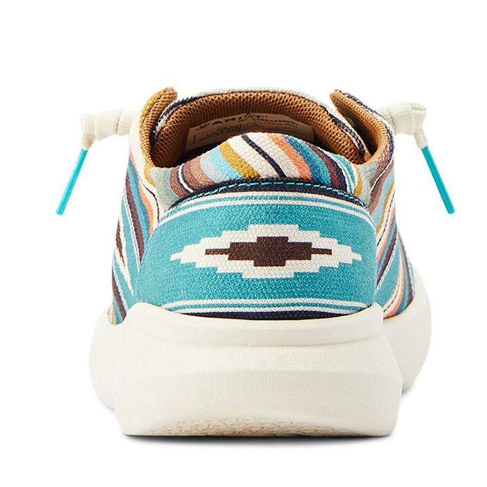 Ariat Women's Hilo Shoes - Turq Serape 9 