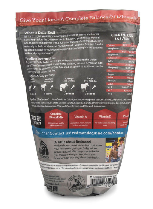 5 lb Redmond Daily Red - Jeffers - Animal Health & Wellness > Vitamins & Supplements