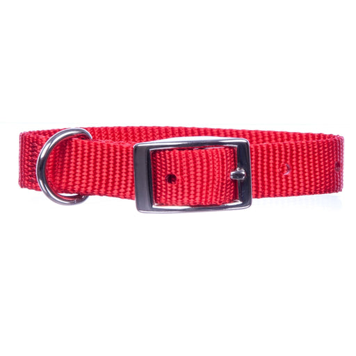 5/8' Nylon Dog Collar, 16' L - Jeffers - Dog Supplies > Dog Apparel > Dog Collars, Harnesses, & Leashes