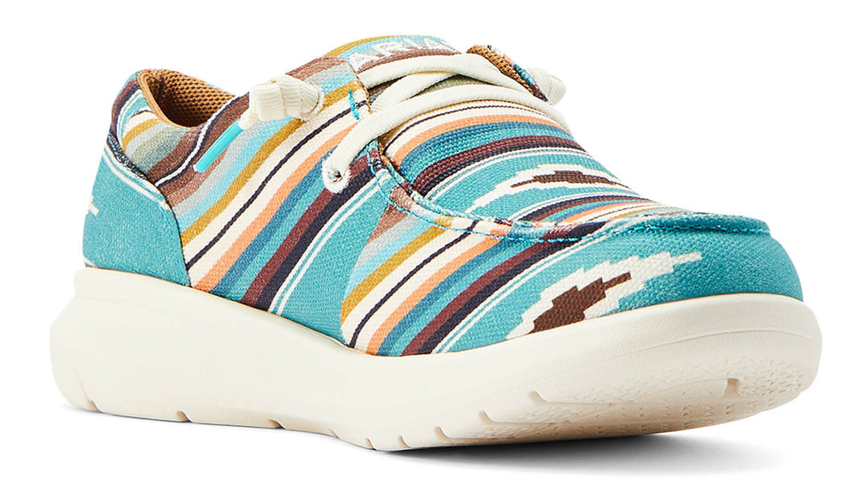 Ariat Women's Hilo Shoes - Turq Serape 6 