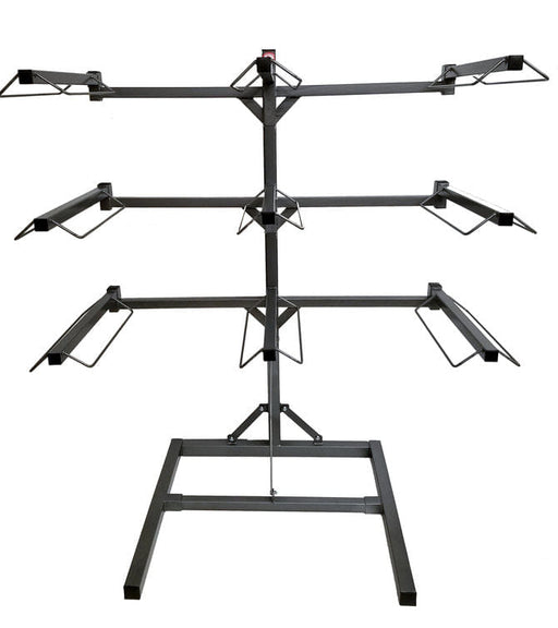 9 Arm Horseman Free Standing Saddle Rack - Jeffers - Horse Supplies > Horse Tack > Saddle Racks