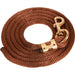 9'L Solid Color Poly Lead Rope (with Bolt Snap) from Mustang Mfg. - Jeffers - Horse Supplies > Horse Tack > Horse Halters