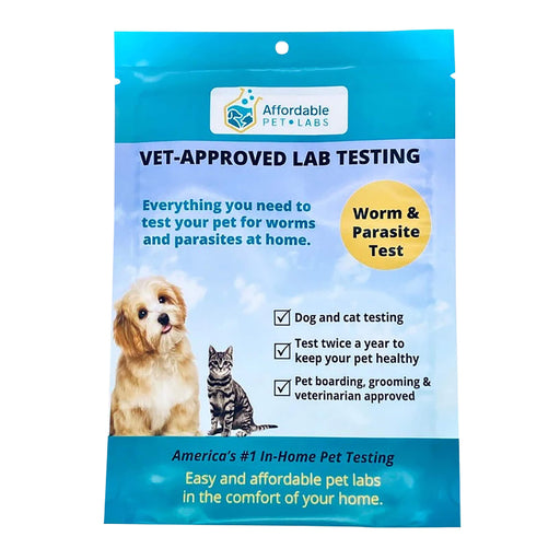 Affordable Pet Labs Total Fecal Tests Plus Giardia For Dogs and Cats Easy Home Kit  