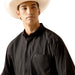 Ariat Mens 360 Airflow Longsleeve Shirt Color Black