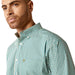 Ariat Wrinkle Free Gus Longsleeve Shirt Color Teal