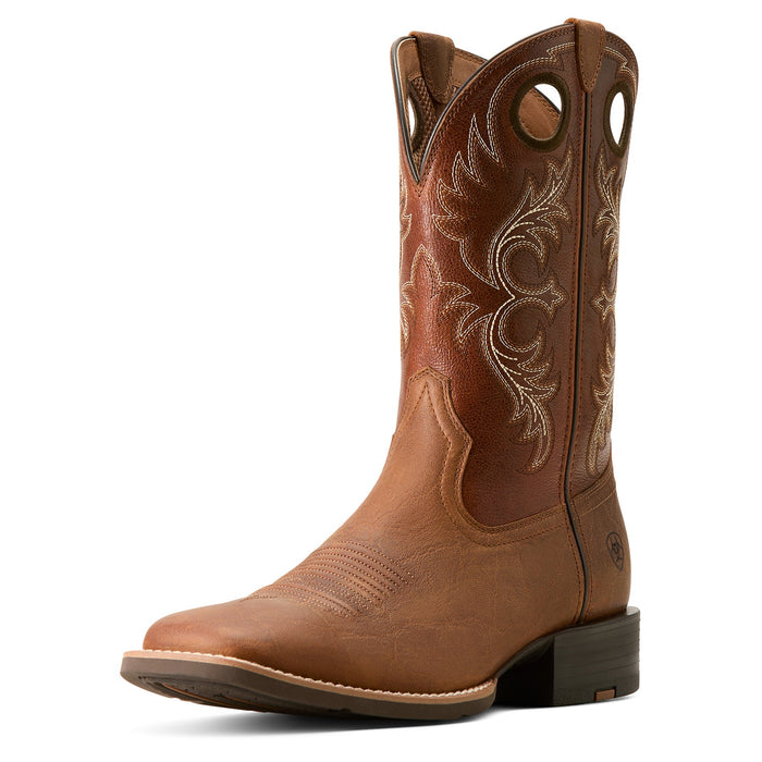 Ariat Mens Sport Rodeo Cowboy Boot Color Tan