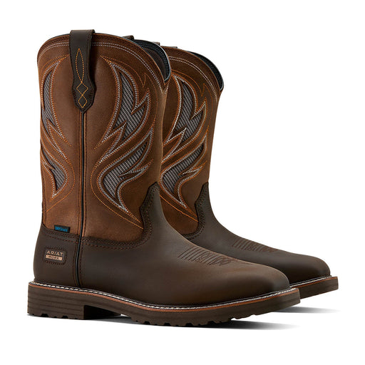 Ariat Mens Activator VentTek Waterproof Work Boot Color Dark Brown