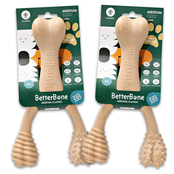 Betterbone Medium, Large Classic, 2pk Color Natural