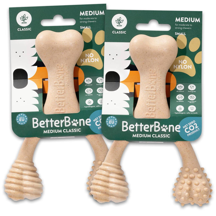 Betterbone Medium, Small Classic, 2pk Color Natural