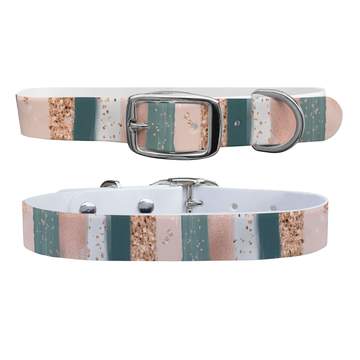 C4 Waterproof Dog Collar - Blush Strokes XLarge 