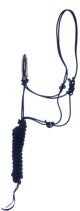 Classic Equine Braided Rawhide Nylon Rope Halter - Jeffers - Horse Supplies > Horse Tack > Horse Halters