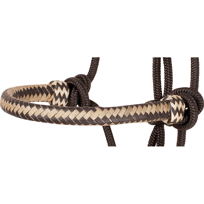 Classic Equine Braided Rawhide Nylon Rope Halter - Jeffers - Horse Supplies > Horse Tack > Horse Halters