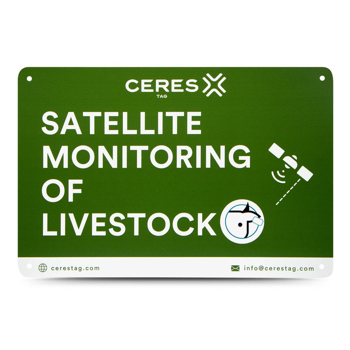 CERES RANCH Satellite Monitoring Signs