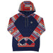 Hooey Taos Ladies Hoody, Navy/Rd Color Navy/Red